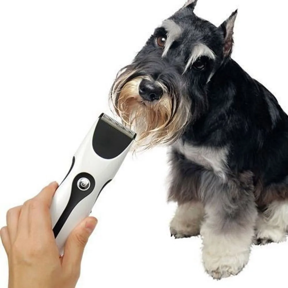 Electric Animal Pet Dog Cat Hair Trimmer Shaver Razor Grooming Clipper Kit Low noise Trimmer