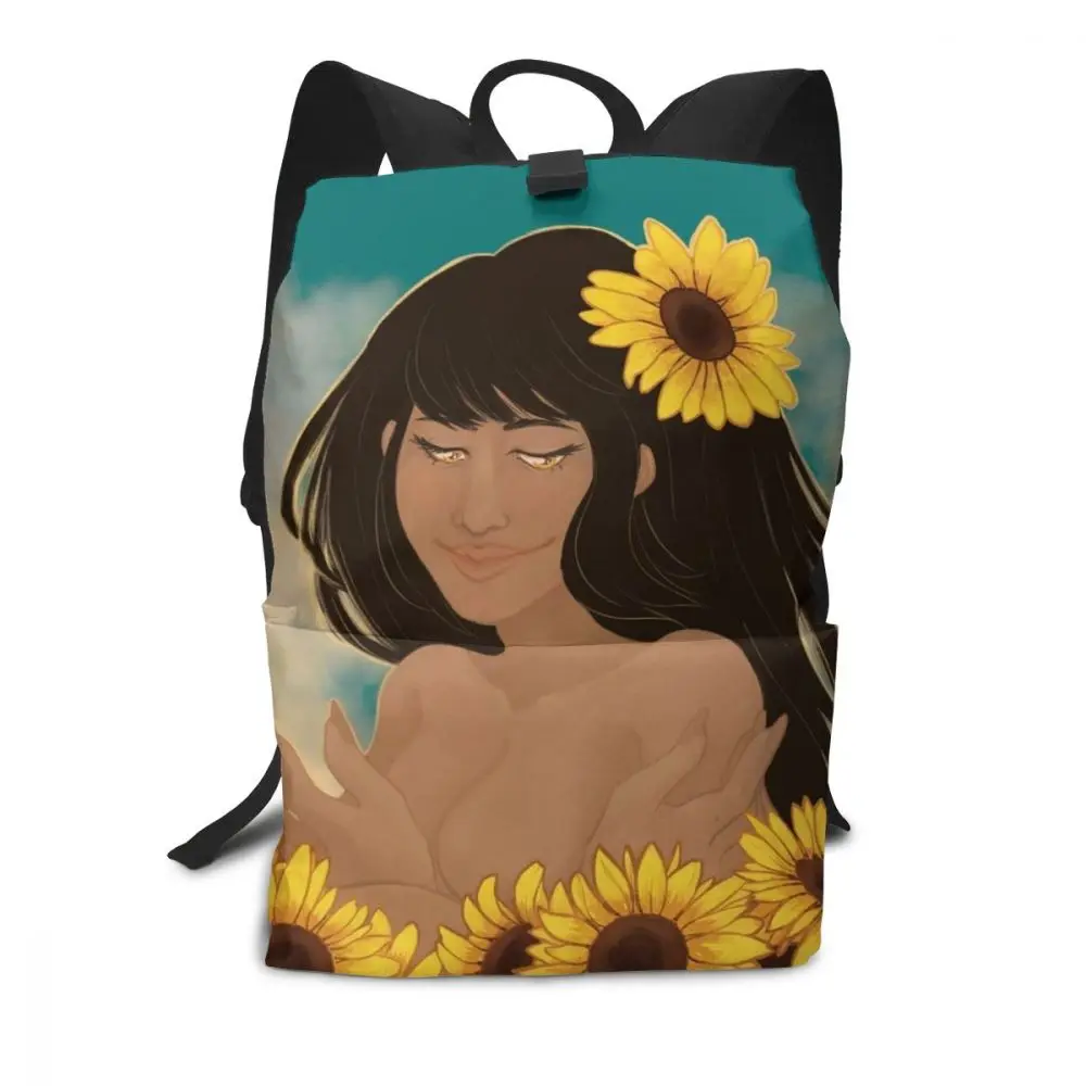 

Himawari Backpack Himawari Backpacks Trend Schoolbag Bag Multi Purpose High quality Print Student Men's - Women's Bags