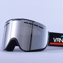 VANREE брендовые лыжные очки с двойными линзами, анти-туман, лыжные очки, n cylinde, зимние очки для взрослых, очки для катания на лыжах и сноуборде HXYJ028