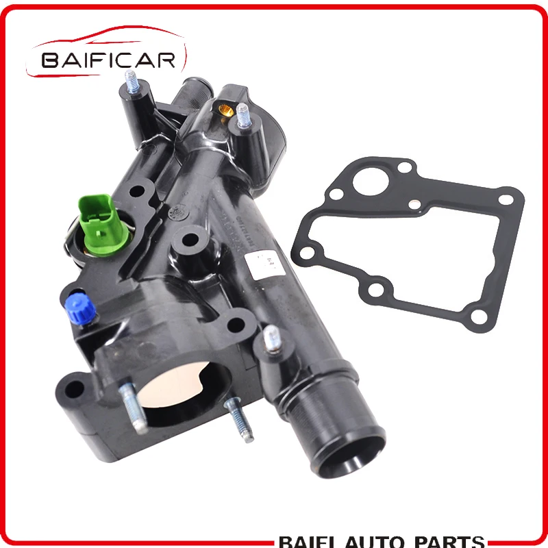 Baificar Brand New Engine Water Outlet Tank Coolant Thermostat Housing