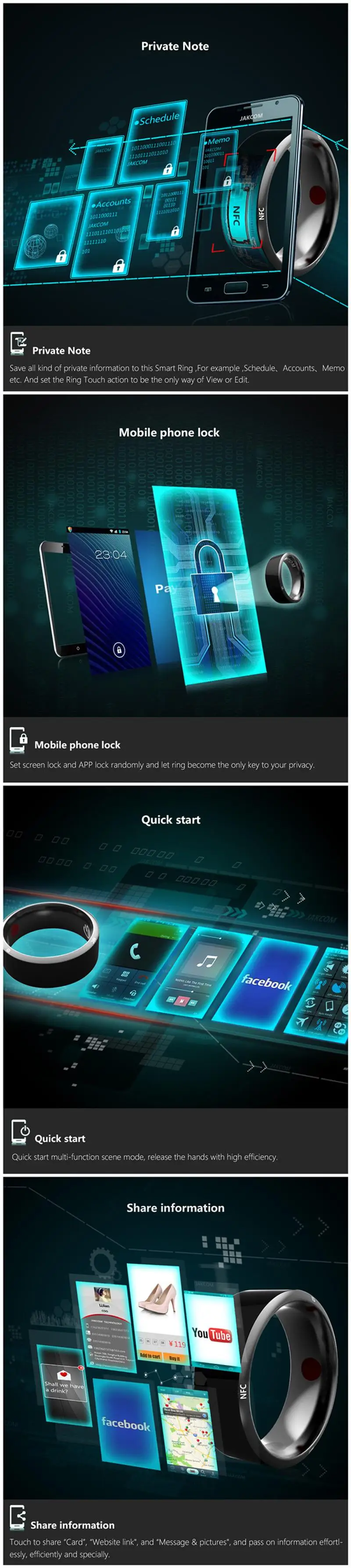 Смарт кольцо одежда Jakcom R3 R3F Timer2(MJ02) NFC Magic для NFC мобильного телефона IOS Android Window NFC мобильный телефон для мужчин