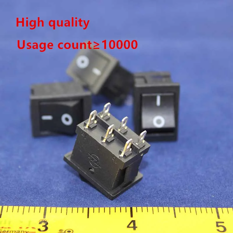 5pcs KCD1 perforate 21 x 15 mm 6 pin 2 positions boat rocker switch ON - OFF power switch 6A/250V 10A/125V AC New HOT 5pcs KCD1 perforate 21 x 15 mm 6 pin 2 positions boat rocker switch ON - OFF power switch 6A/250V 10A/125V AC New HOT
