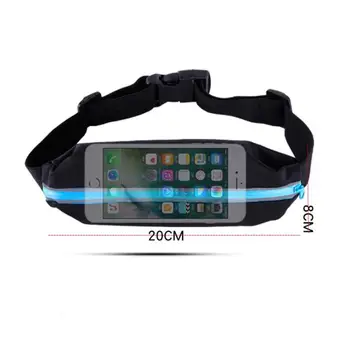 

Unisex Outdoor Sports Waist Bag Riding Running Security Smart Phone Bag Invisible Belt