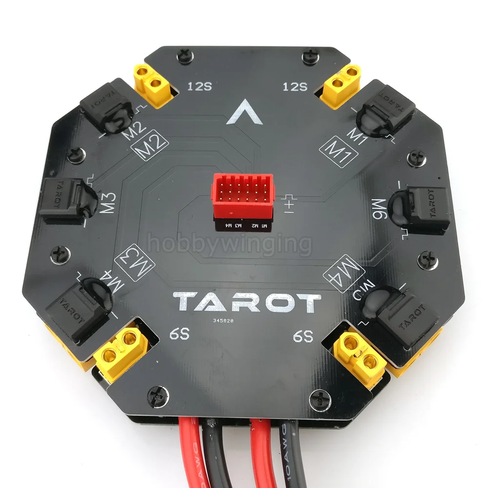 Таро высокий ток распределительный щит Мощность Управление модуль 12S 480A Питание доска для сельскохозяйственных Drone RC Quad/гексакоптера