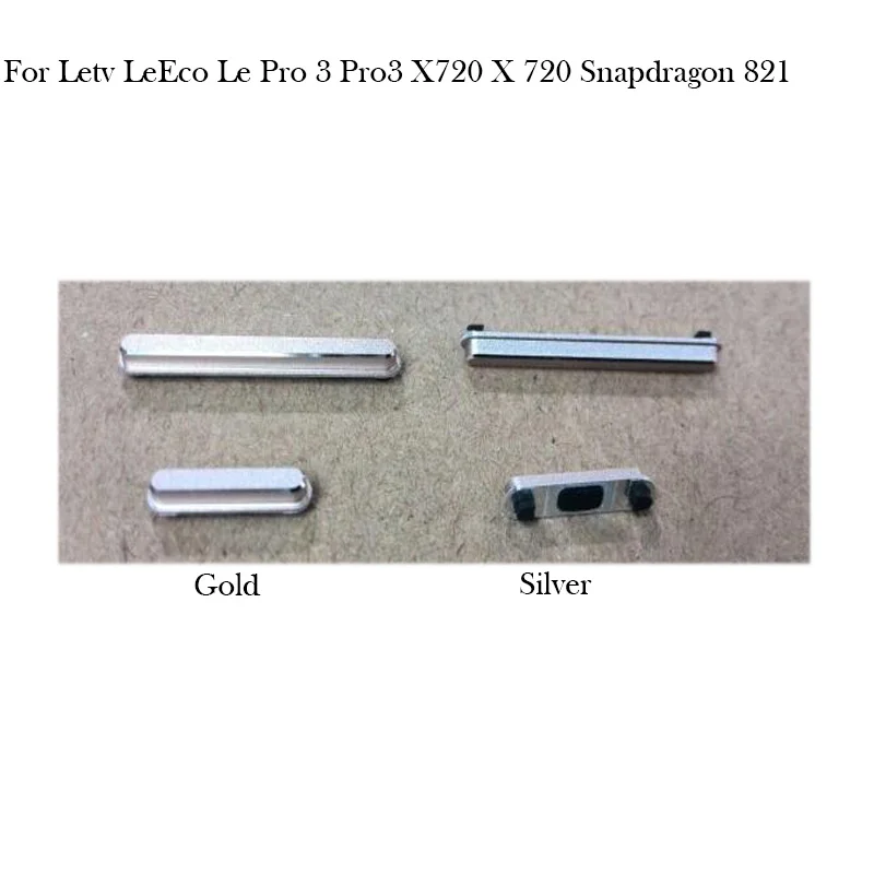 

Side Button For Letv LeEco Le Pro 3 Pro3 X720 X 720 Power On Off Button + Volume Button Side Button Set Replacement Repair