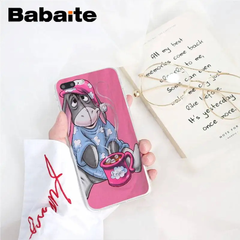 Babaite Baby Eeyore Donkey специальный чехол для телефона для iPhone 8 7 6 6S Plus 5 5S SE XR X XS MAX 10 11 11pro 11promax - Цвет: A3