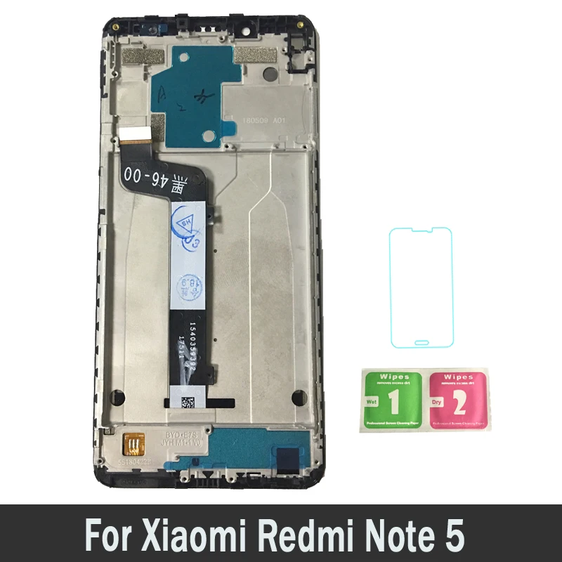 

100% Worked LCD For Xiaomi Redmi Note 5 LCD Display Touch Screen Digitizer Assembly Replacement Global Version With Frame