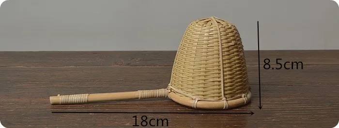 Натуральный Бамбуковый ситечко для чая фильтр Дуршлаг для заварки ручной работы Плетение ремесла Новинка чайный инструмент кунг-фу чай подарок гаджеты
