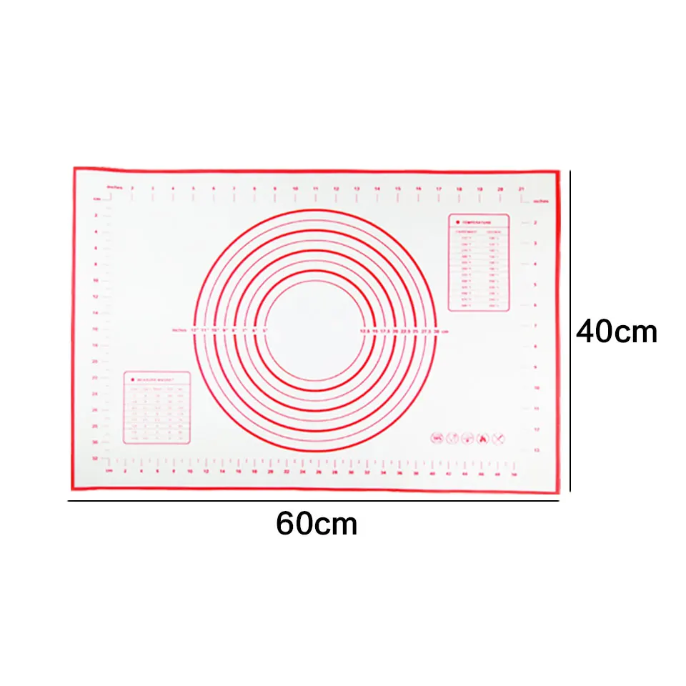 Силиконовые коврики для выпечки Силиконовые коврики для духовки для раскатки теста помадка тест антипригарные коврики лист для выпечки Кондитерские коврики Большие размеры