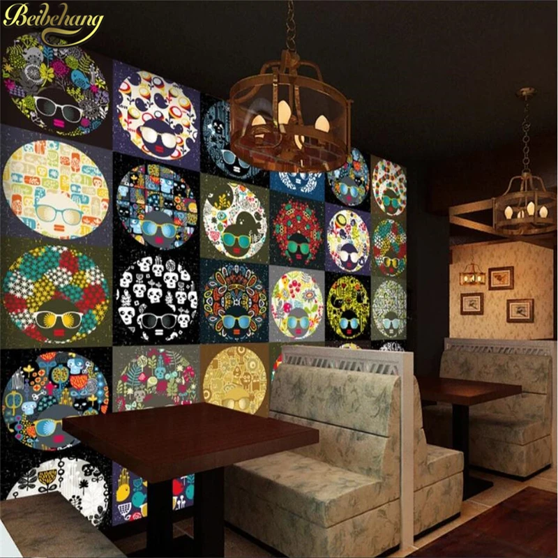 papel de parede Non-woven wallpaper modern minimalist personality pop style photography background wallpaper mural wall paper