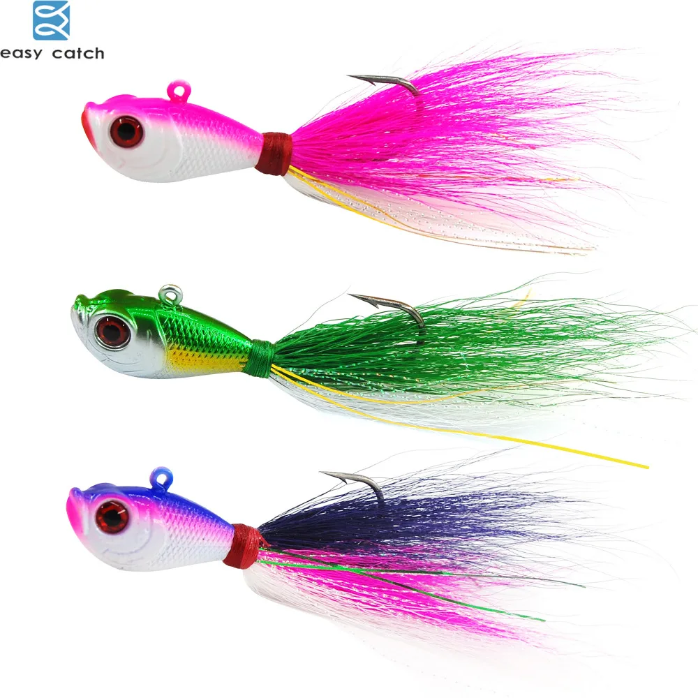 Buy EASY CATCH 6pcs/lot Ice Fishing Jigs Lure Lead