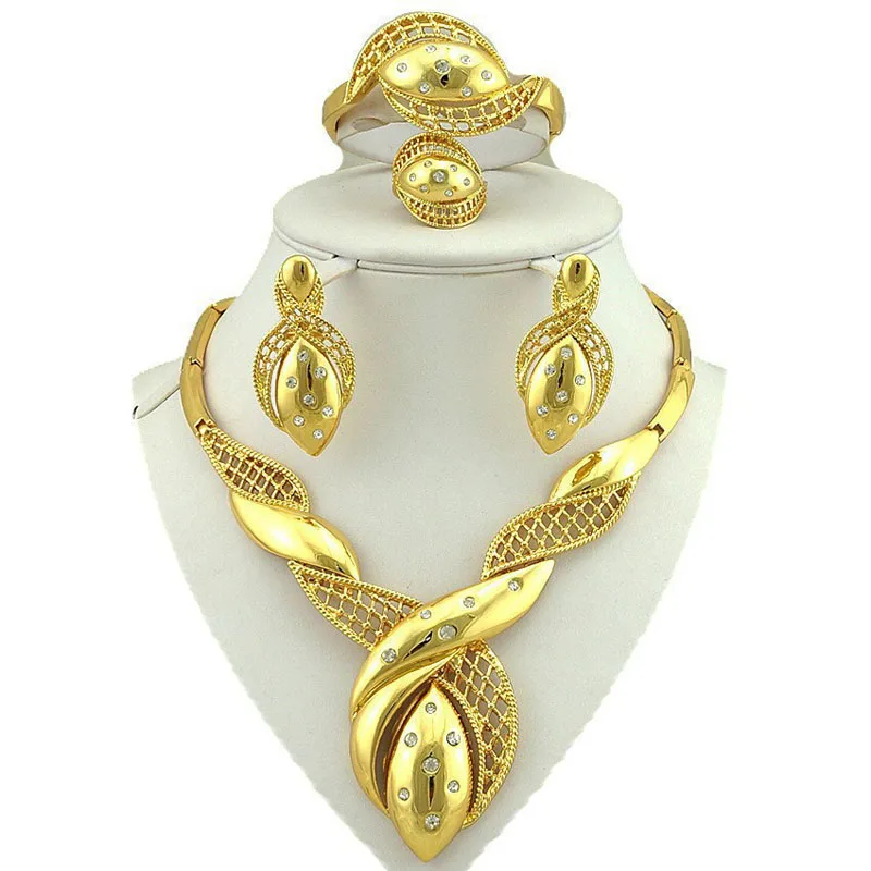 Buy jewelry sets dubai gold jewelry women fashion