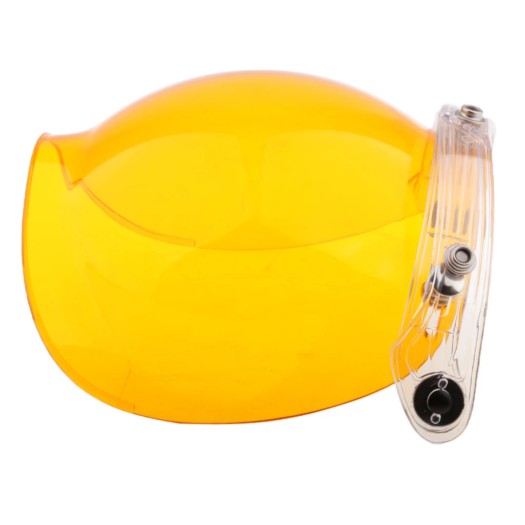 Universal Bubble 3-Snap Motorcycle Helmet Visor Flip Up Face Shield Lens Plain Adjust Height Flip Up Design