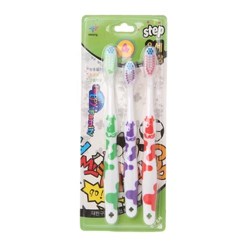 

3Pcs Family Toothbrush Travel Brush Tooth Baby Tooth Brushes Adults Tooth Brush Clean Accessory
