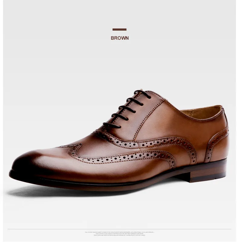 Модельные туфли ручной работы для офиса и свадьбы; цвет коричневый; Роскошная официальная Мужская обувь из натуральной кожи; размеры 38-47