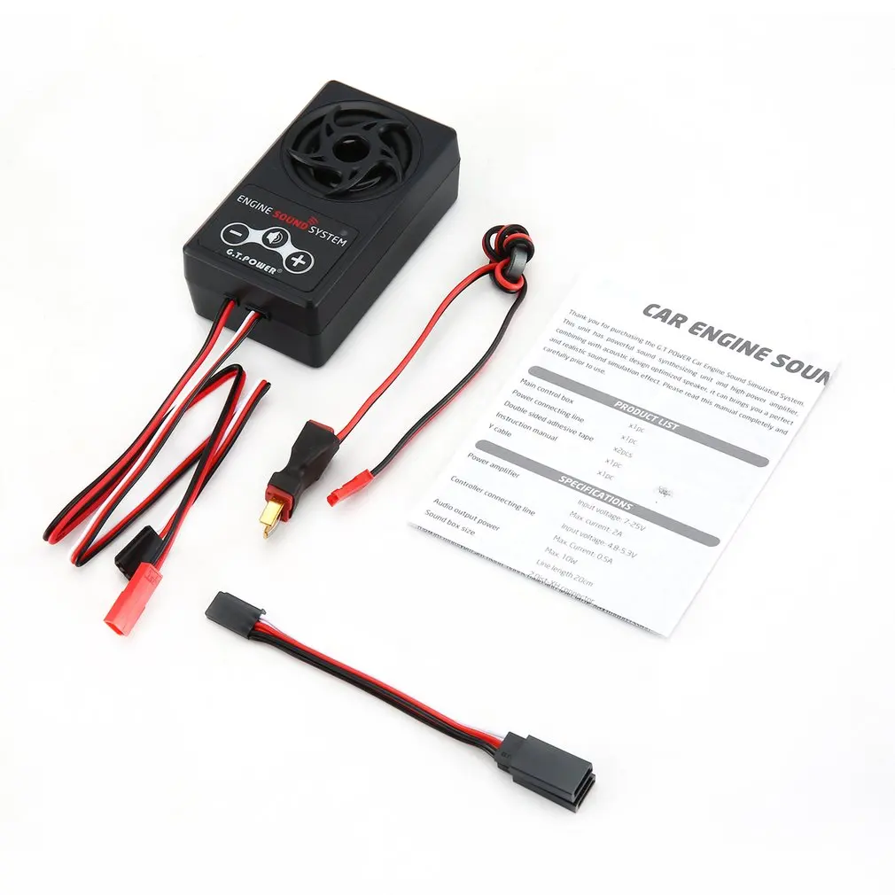 G T Power Engine Sound Simulator System Rc Engine Sound For Rc Car Axial Scx 10 Ii Wraith Traxxas Trx4 Combustion Engines Parts Complete Engines Emosens Fr