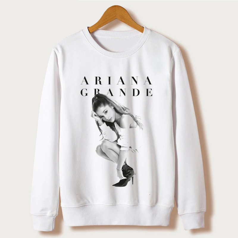 2018 primavera ropa Harajuku mujeres sudadera Ariana