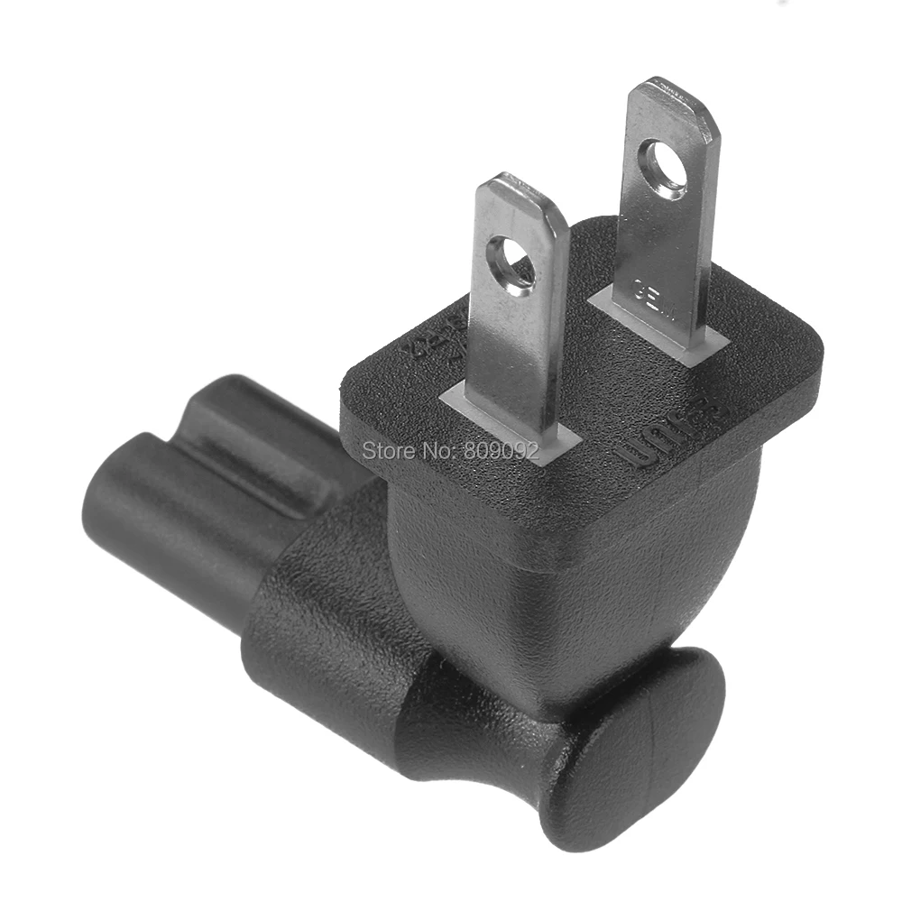 High Quality Right Angle AC Power Plug Adapter