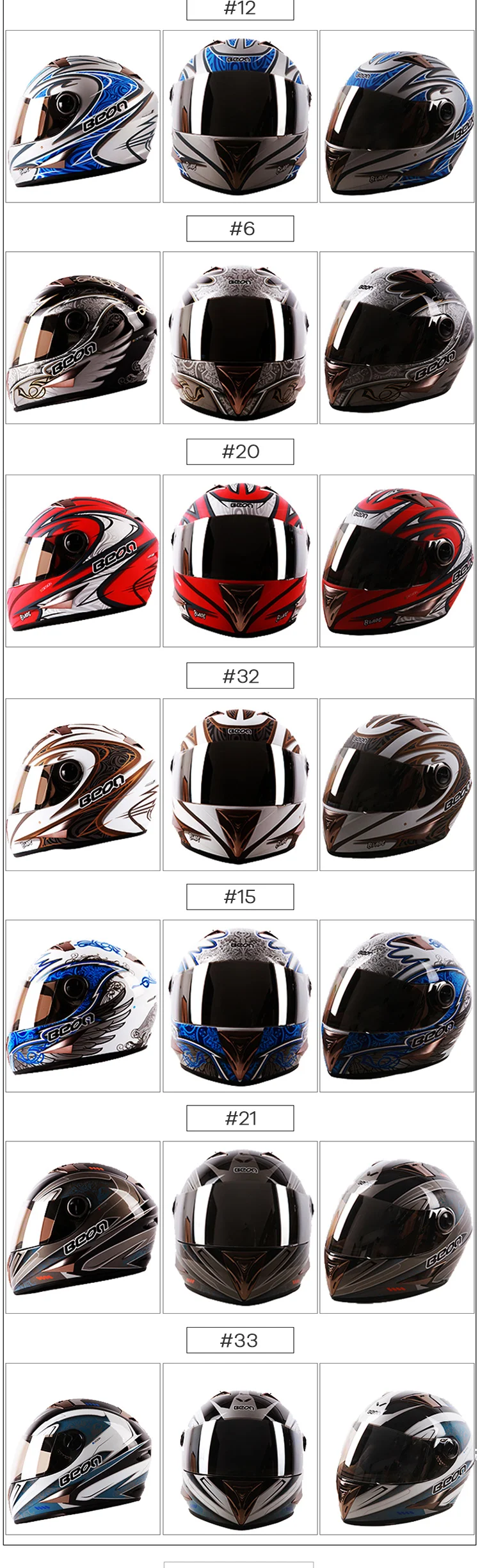 BEON Four Seans Full Face классический мотоцикл Go kart шлем MTB ATV Мотоцикл головной убор casco capacete B500