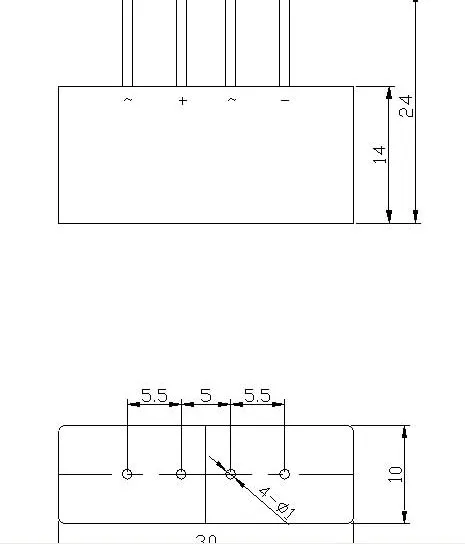 Мостиковый выпрямитель модуль управления: QL6 QL6-4 QL-6 QL6-10 1A 400 V/600 V/1000 V(30*10 м