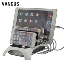 VANCUS 60W 5 x 2 4A USB Ports Quick Charger Charging Station Organizer Fast Charger for