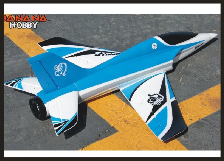 Conjunto de Kit Avião Modelo Hobby Brinquedo Winspan 700mm 64 mm Edf Stinger Esporte Jet Pnp Conjunto ou Epo - rc 5 High Quality Brinquedos e hobbies