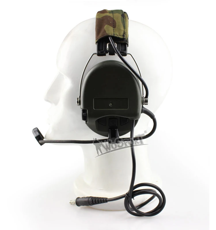 military ar 15 accessories paintball airsoft outdoor CS wargame MSA SORDIN tactical headset for hunting shooting (4)