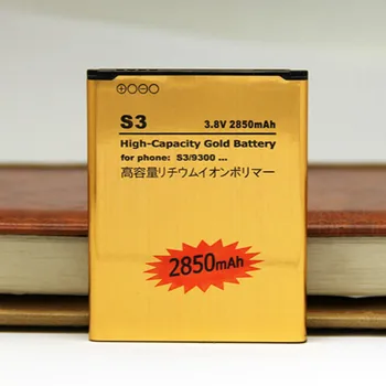 

High Capacity EB-L1G6LLU Gold Replacement Battery for Samsung Galaxy S3 i9300 i747 L710 i9308 T999 i9082 battery s3 gt i9300