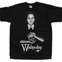 Аддамс Семья среда постер фильма Homme Забавные футболки Одежда в стиле хип-хоп футболки спортивная футболка King бренд