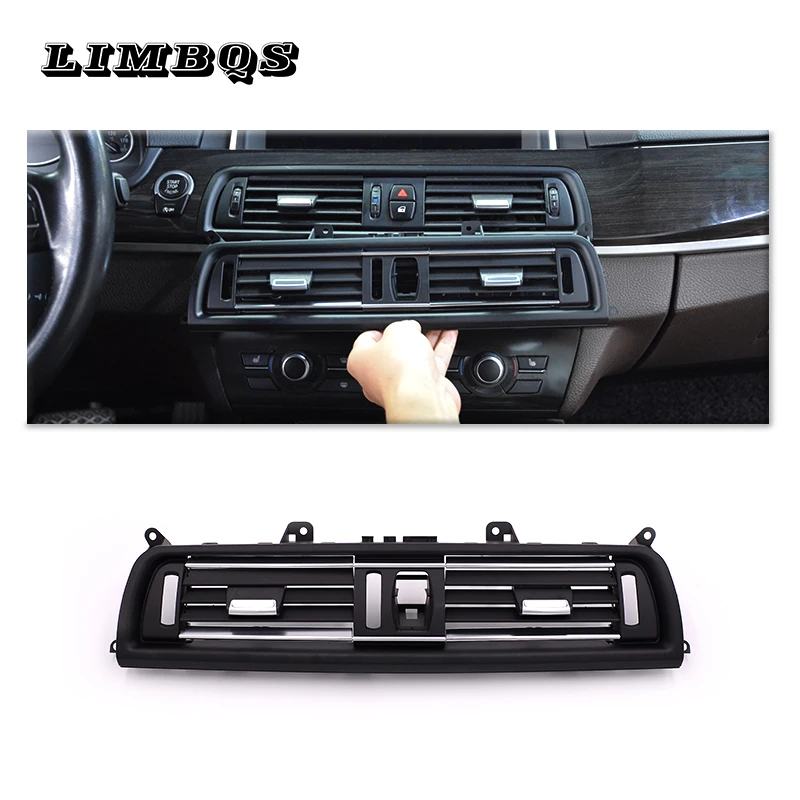 Air vent for f10 BMW 5 series front center left right rear console air conditioning outlet inlet grille cover high quality ABS