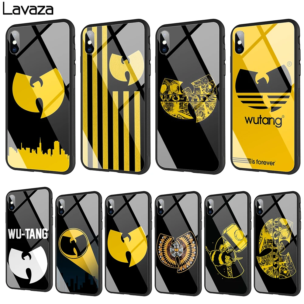 Чехол Lavaza Wu Tang Clan из ТПУ с закаленным стеклом для iPhone XS Max XR X 8 7 6 6S Plus 5 5S SE |