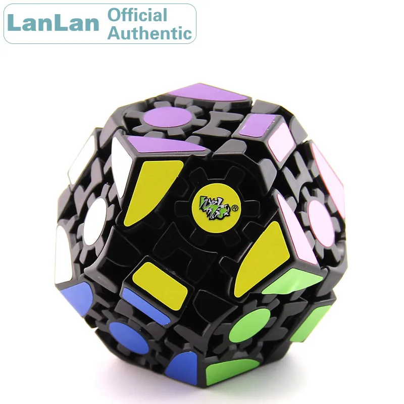 

LanLan Gear Megaminxeds Magic Cube Dodecahedron Professional Neo Speed Puzzle Antistress Fidget Educational Toys For Children