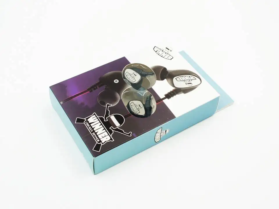 Внутриканальные наушники Winner IEMs с микрофоном Звук Hi Fi телефонные звонки|Наушники