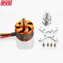 Dys d3530 1100kv 1400kv 1700kv motor sem escova para mini multicopters rc avião helicóptero
