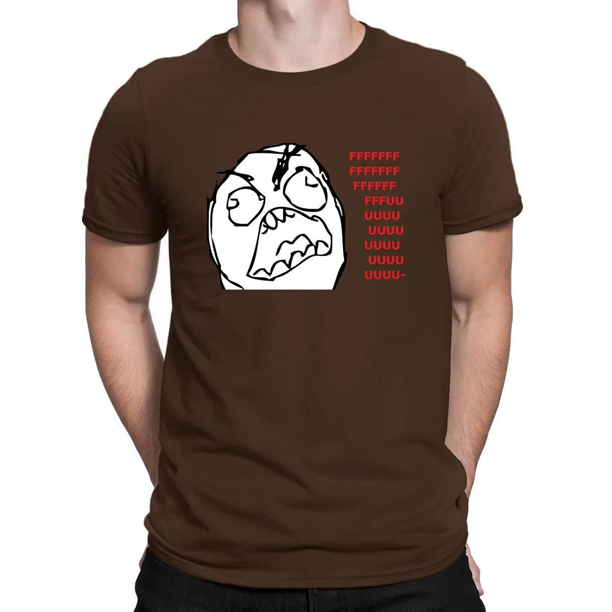 Angry Meme Face Tshirt Hot Sale Unique Spring Autumn Best Mens