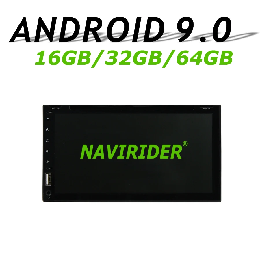 

High configuration Octa Core Android 9.0 Car GPS Multimedia For UNIVERSAL MODEL 6.95 INCH Car Radio bluetooth 64GB large memory