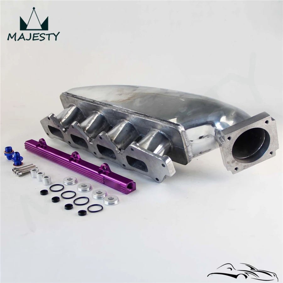 

Alloy Intake Manifold + Fuel Rail For Mitsubishi EVO 1 2 3 4G63 92-95