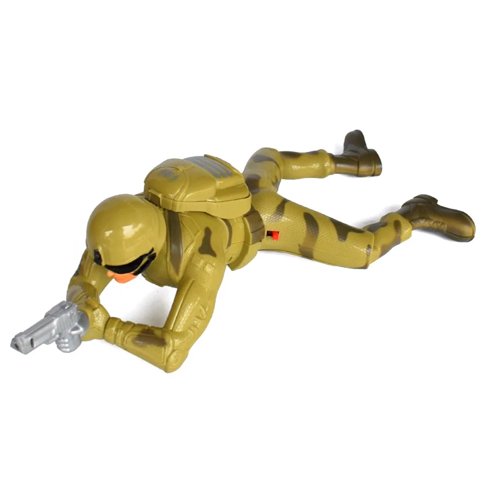 electronic crawling soldier toy