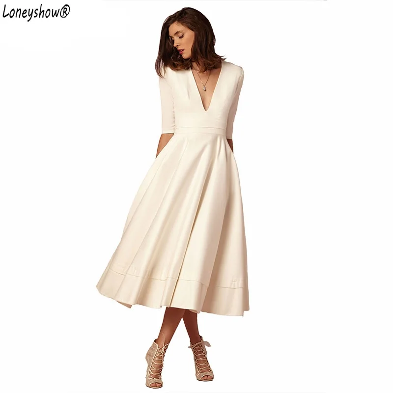 2018 New Women Short Sleeve Velvet Dresses Sheath Summer Casual Ladies Basic Knee-Lenght Office Bodycon Elegant Vintage Vestidos | Женская