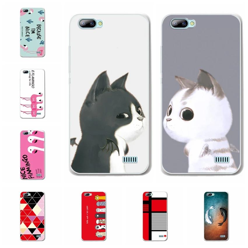 

For Blackview A7 Case Cover Soft TPU Fashion Bunny Patterned Back Protective Silicone Cases For Blackview A7 5.0" Fundas Covers