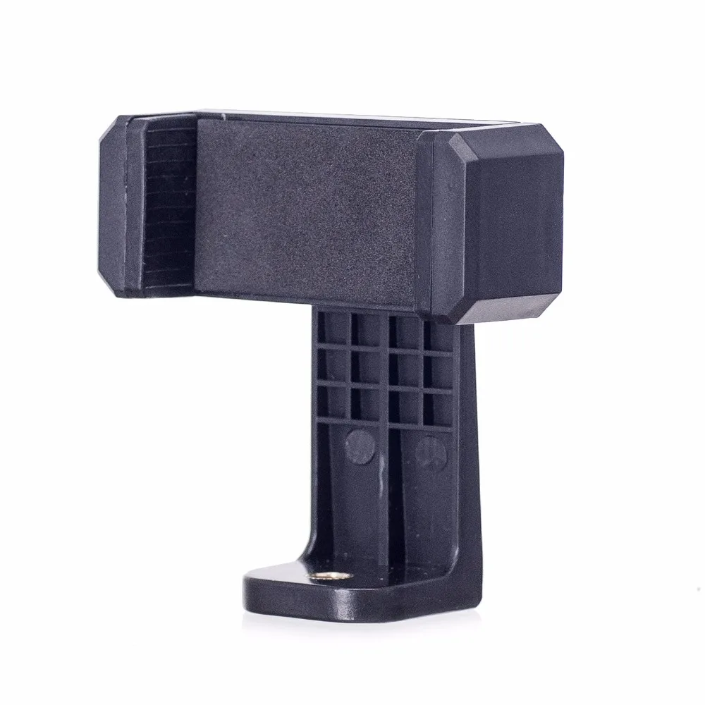 Kaliou 360 Degree Rotation Tripod Mount Holder Cell Phone Clip Mount Bracket Adapter for Mobile Phones Smartphone