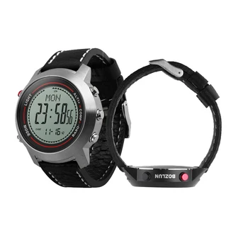 

MG03 Mountaineer Sport Smartwatch Bracelet Altimeter Barometer Thermometer Compass Waterproof Chronograph Running Stopwatch