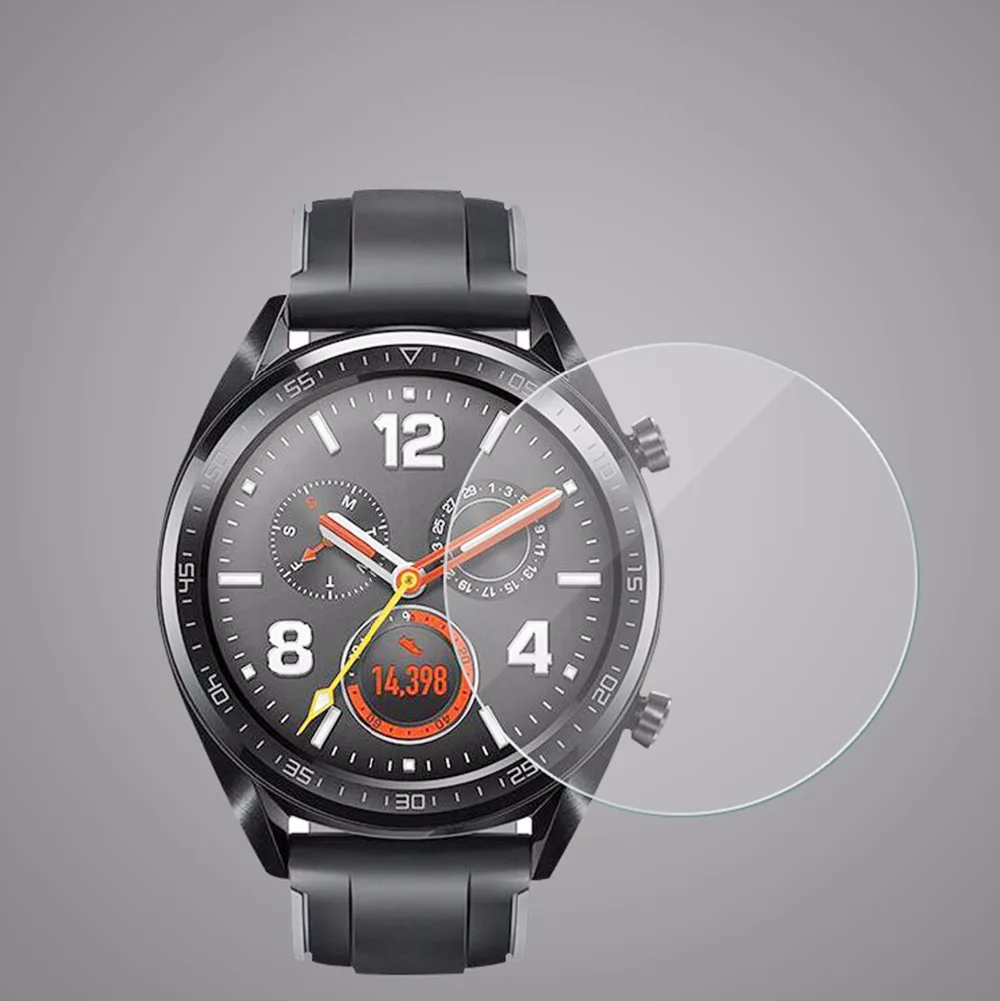 2 шт./лот закаленное стекло для huawei Watch GT 2 защита экрана 9H 2.5D Смарт-часы для huawei Watch GT 2 Защитная стеклянная пленка