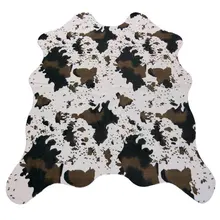 MustHome коврик для Гостиная с принтом коровы коврик под телячью кожу ковер для детской комнаты/Гостиная 140x160 см