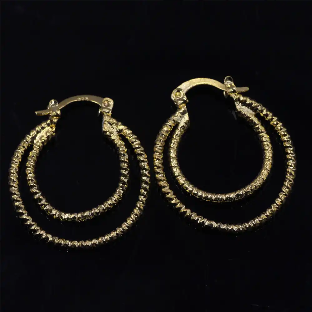 Хан издание Золотой Для женщин серьги характер очарование Новинка для женщин серьги Для женщин серьги EH-138