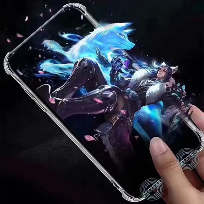 Новейшая модель 6D объемный чехол для телефона samsung Galaxy Note8 9 S8 S9 Прозрачный Силикон
