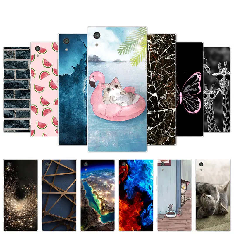 Silicone Flower Dog Cover for Sony Xperia XA1 Z6 G3121 Phone Coque for Sony Xperia XA1 Case for Sony Xperia XA1 Z6 Z 6 Fundas Silicone Flower Dog Cover for Sony Xperia XA1 Z6 G3121 Phone Coque for Sony Xperia XA1 Case for Sony Xperia XA1 Z6 Z 6 Fundas
