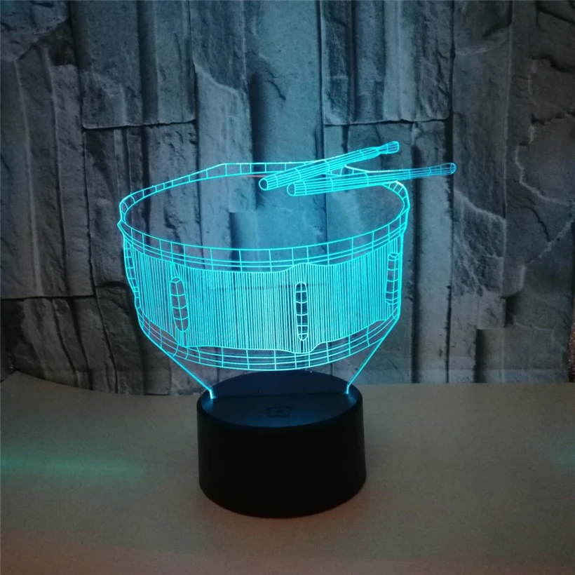 drum 3D night light (4)