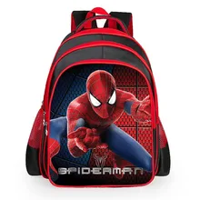 Spiderman bande dessinée sacs de elèves grades 1 – 6 épaules le fardeau des enfants enfants les garçons de l’école des filles bébé sac à dos satchel
