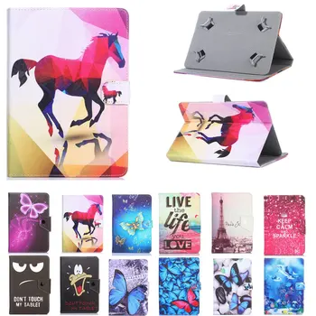 

Universal Case Cover for 9.7 10 10.1 inch Tablet PC Magnetic PU Leather Cover for Samsung/ Huawei T5/Asus/Lenovo TAB E10 M10 P10